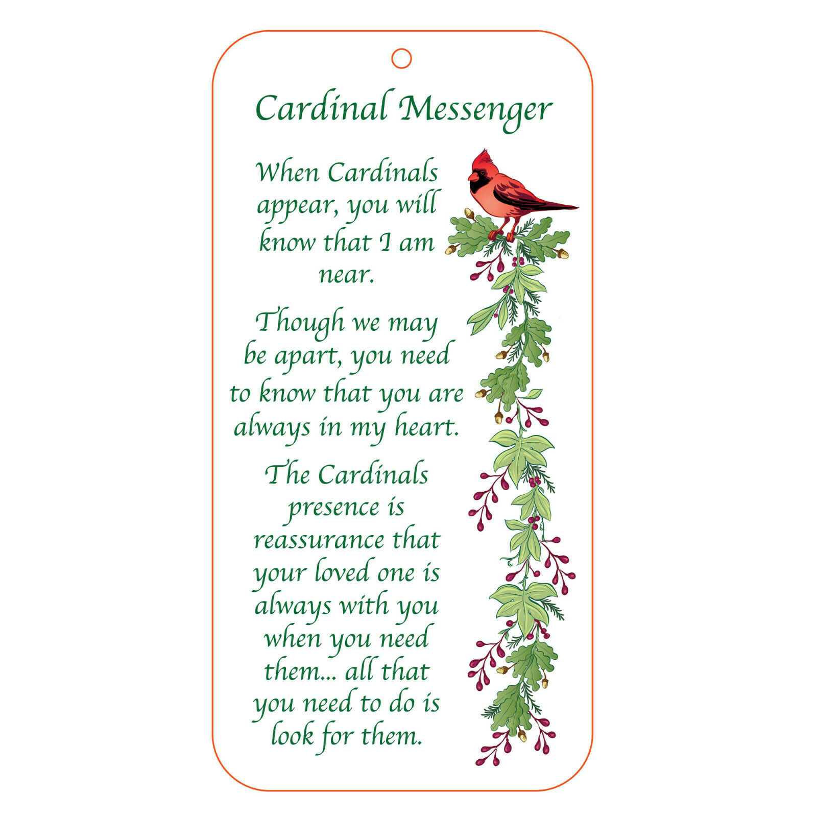 enesco cardinal messenger